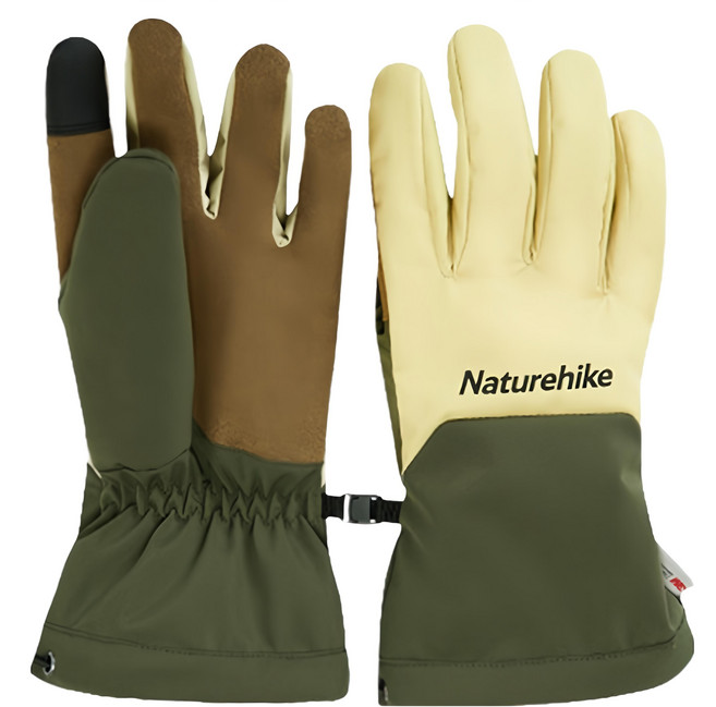 Naturehike 挪客 野途防風防水加厚保暖觸控手套 KA026