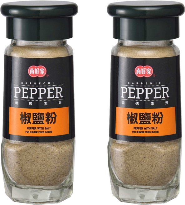 真好家 椒鹽粉 台灣產, 50g, 2瓶