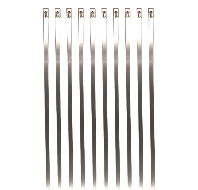 304不鏽鋼束帶 201 x 4.6mm 10條 1組