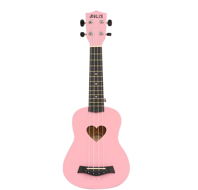 恩心樂器 烏克麗麗 含琴袋 愛心款, Soprano 21吋(約53cm), 1個