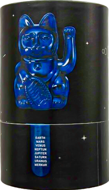 DONKEY LUCKY CAT 幸運繽紛招財貓, 電鍍藍