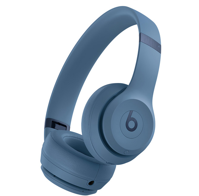 beats Solo 4 無線頭戴式耳機, A1340, 石瓦藍