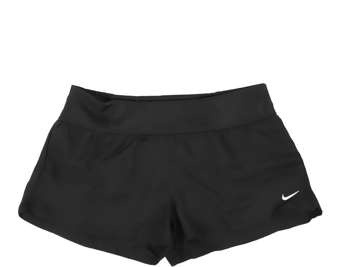 NIKE 耐吉 ESSENTIAL 成人女性四角泳褲, 黑色
