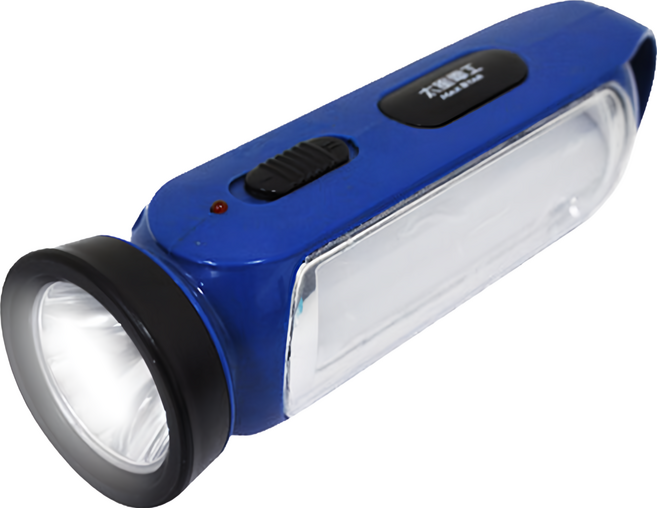MAX STAR 太星電工 夜巡俠LED充電式手電筒 0.19kg, 藍色, 1入