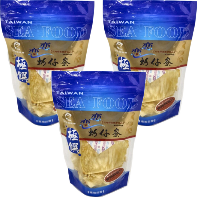 極饌 炭烤飛卷片, 3包, 90g