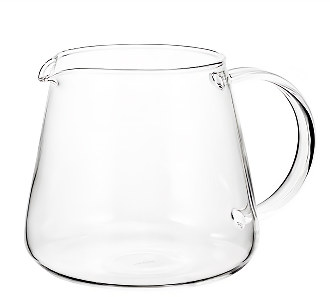 HARIO 好璃奧 經典清透咖啡壺600 V60, 咖啡壺, 600ml, 1個