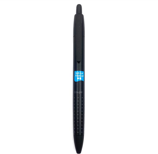 PILOT 百樂 Coupe 高級按鍵式輕油筆 BCP1SRBM, 霧黑, 1支