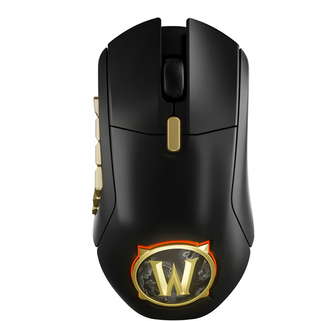 SteelSeries 賽睿 無線電競滑鼠 Aerox 9, 無線電競滑鼠 黑色 + 金色