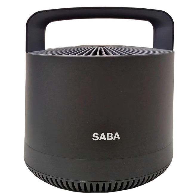 SABA 無線 空氣清淨機 曜石黑 SA-HX06U 免耗材 可水洗濾網 電磁吸附淨化 三種模式 低噪音