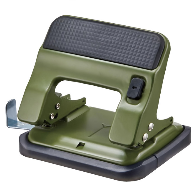 KW-triO 堡勝企業 省力50%兩孔打孔機 09616, 綠色, 1個