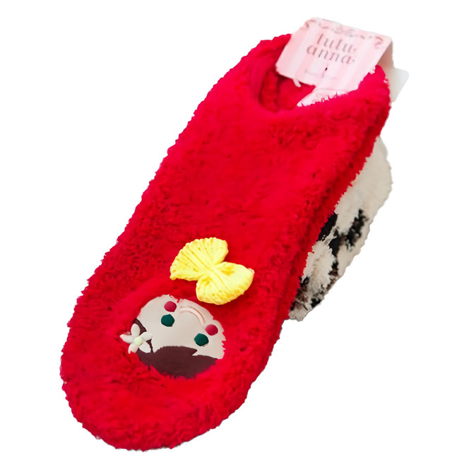 TutuAnna 珊瑚絨保暖地板襪