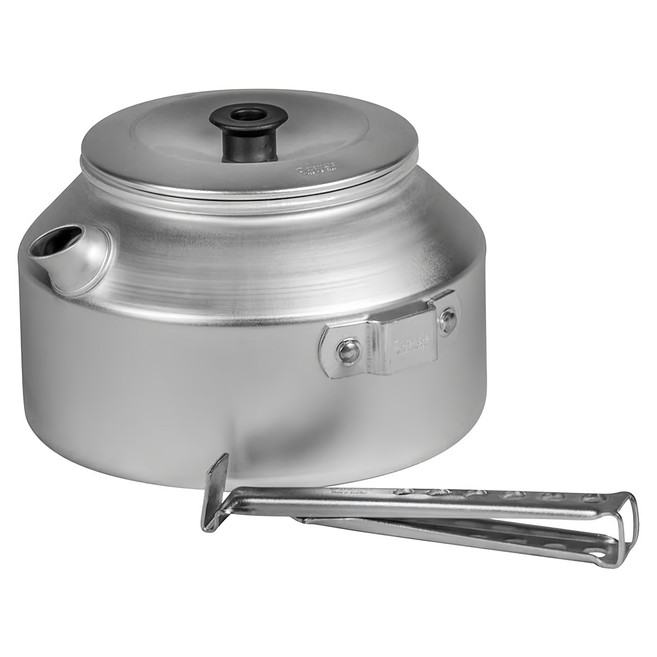 Trangia Kettle 824 超輕鋁可拆手柄水壺 0.9L, 銀色, 1個
