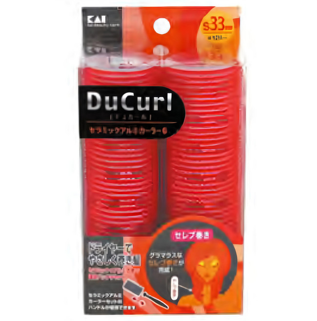 DuCurl 魔術髮捲 長 S(33mm), HC-0659, 1個