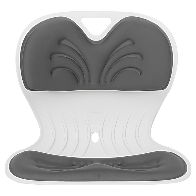 KoLIVING 曲線美姿椅墊, 灰色, 1個