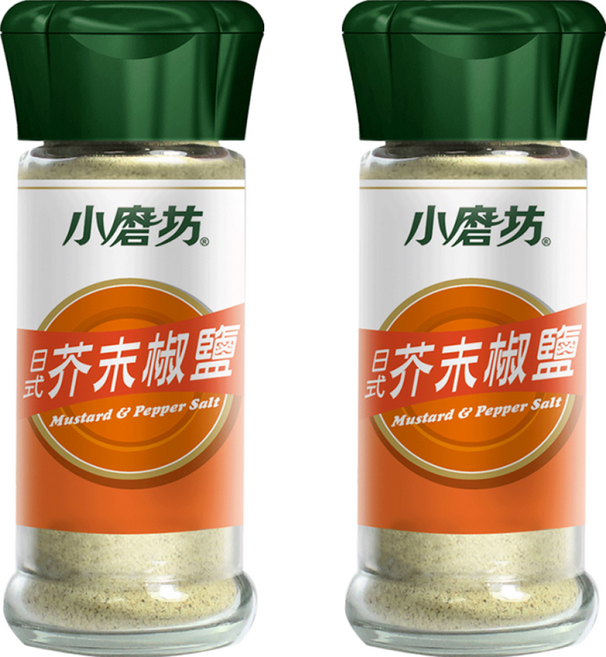 小磨坊 日式芥末椒鹽, 42g, 2瓶