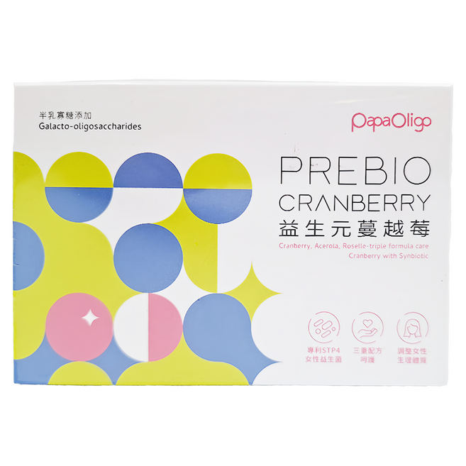Papa Oligo 糖老爹 益生元 蔓越莓粉 添加半乳寡糖, 21包, 4g, 1盒