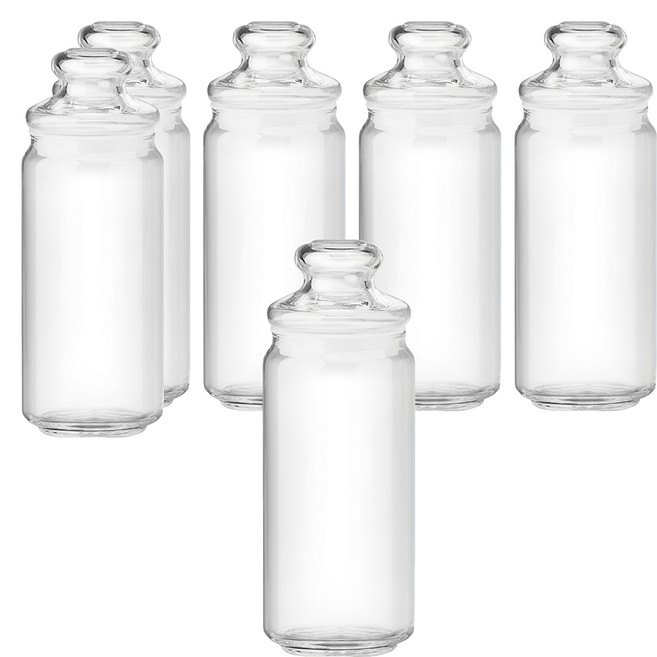 Ocean Glass 玻璃罐, 6個, 1L