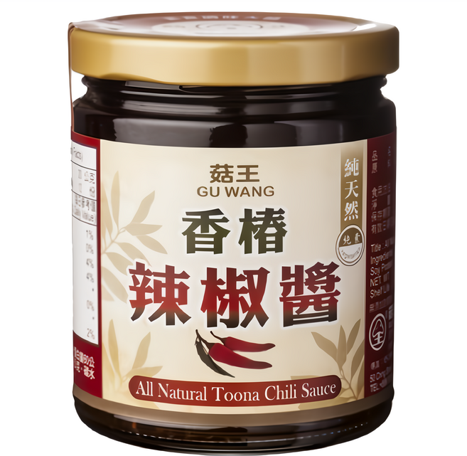 菇王 香椿辣椒醬, 240g, 1罐