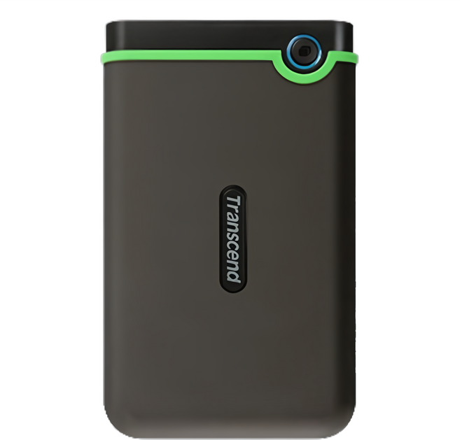 Transcend 創見 Store Jet 外接式硬碟 25M3, TS1TSJ25M3S/TS2TSJ25M3S/TS4TSJ25M3S/TS1TSJ25M3G/TS2TSJ25M3G, 1個, 1TB, 太空灰