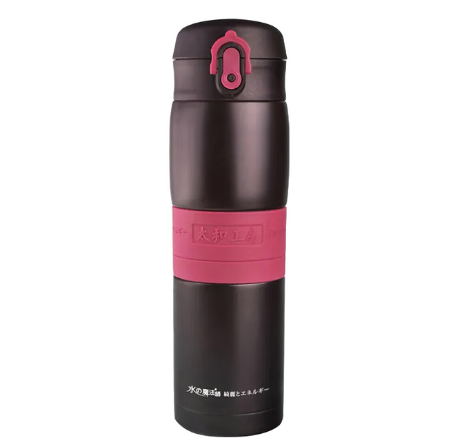 太和工房 SUS316 MEH系列 不鏽鋼保溫瓶, 黑紅色, 450ml, 1個