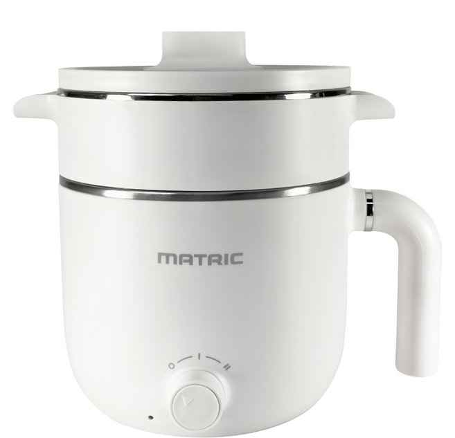 MATRIC 松木家電 1.2L多功能隔熱蒸煮美食鍋, MG-EH0615S