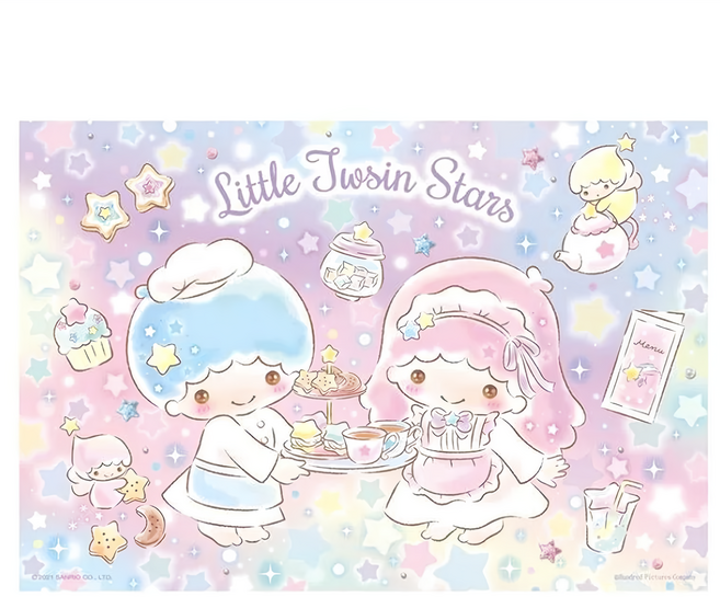 HUNDRED PICTURES 百耘圖 LittleTwinStars 閃亮系列拼圖 HP0300S-269, 300片, Little Twin Stars, 1盒