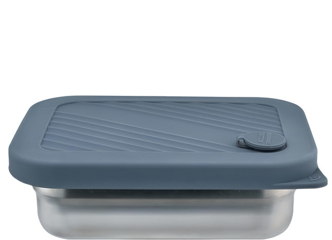 PLUS PERFECT 理想 金緻316不銹鋼可微波保鮮盒 750cc, 盒身, 蓋, 1個