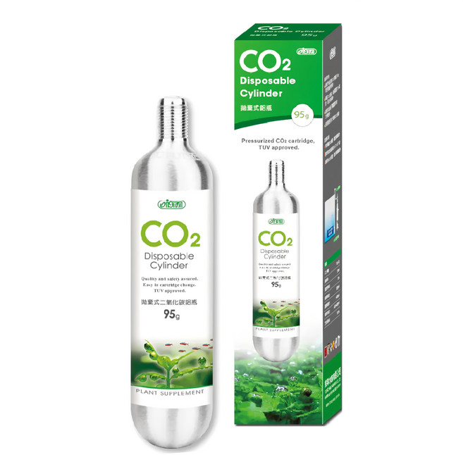 ISTA 伊士達 拋棄式CO2鋼瓶 鋁瓶 I-518, 1瓶