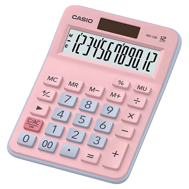 CASIO 卡西歐 計算機, 粉色, 1個
