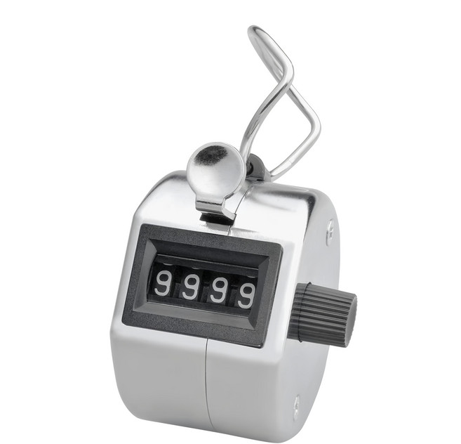 KW-triO 堡勝企業 計數器, 銀色, 1個