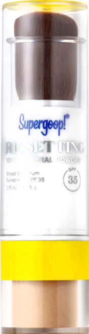 Supergoop 柔焦控油礦物防曬蜜粉 SPF35 PA+++, 4.25g, 1件