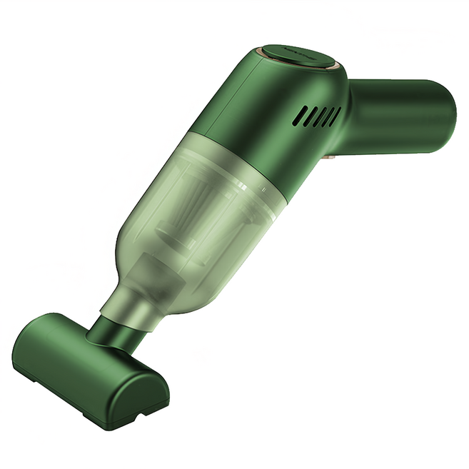 Timo 北歐風 USB充電式無線手持吸塵器, 松嶺青, 1個