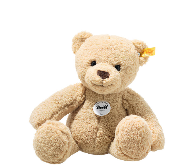 Steiff 德國金耳釦泰迪熊 黃標玩偶, 30cm, Ben Teddy bear 泰迪熊, 1個