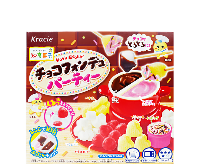 Kracie 葵緹亞 知育菓子 創意DIY 可可鍋小達人, 1份軟糖, 1盒