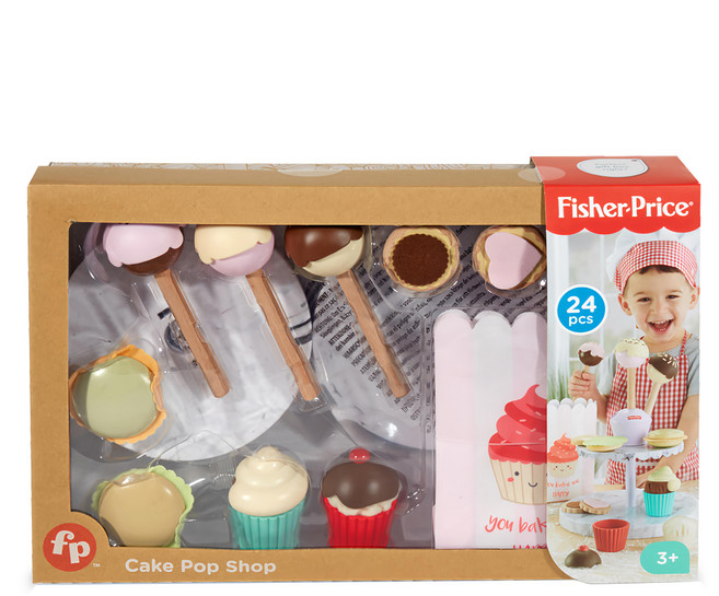 fisher-price 費雪 角色扮演, 甜點師 多色, 1盒