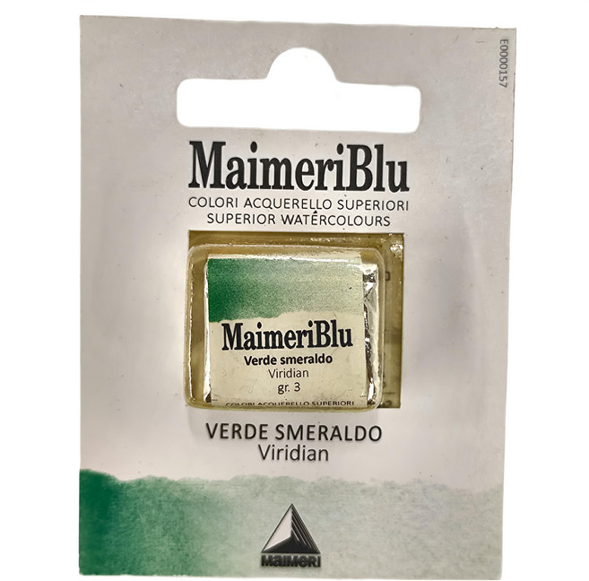 MaIMeRI 美利 塊狀水彩 S3 348 VIRIDIAN, 1.5ml, 1色
