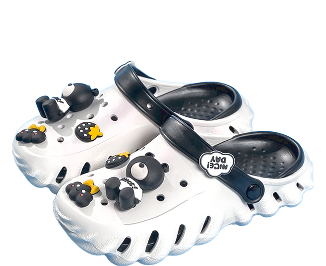 iigo5 輕便兩穿厚底洞洞鞋