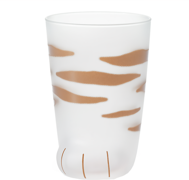 ADERIA GLASS 貓腳杯 300ml, 線條 透明色, 1個