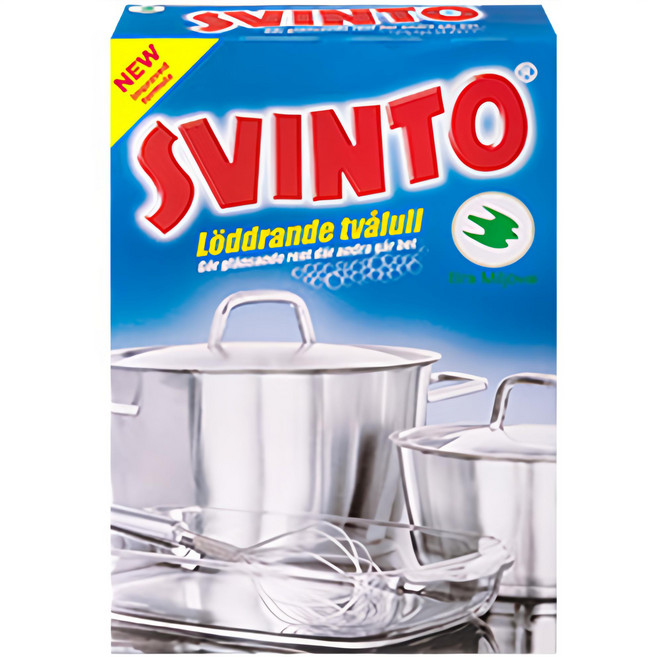 SVINTO 瑞典國民鋼絲菜瓜布, 1入, 1盒
