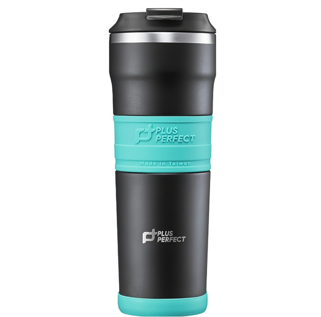 PLUS PERFECT 理想 極緻316咖啡隨身杯, 1個, 霧黑色, 680ml