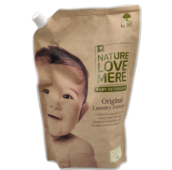 NATURE LOVE MERE 林貝兒低敏洗衣精, 1.3L, 1包