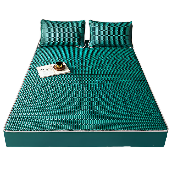 HABABY BED 涼感絲床笠乳膠床包 + 枕套