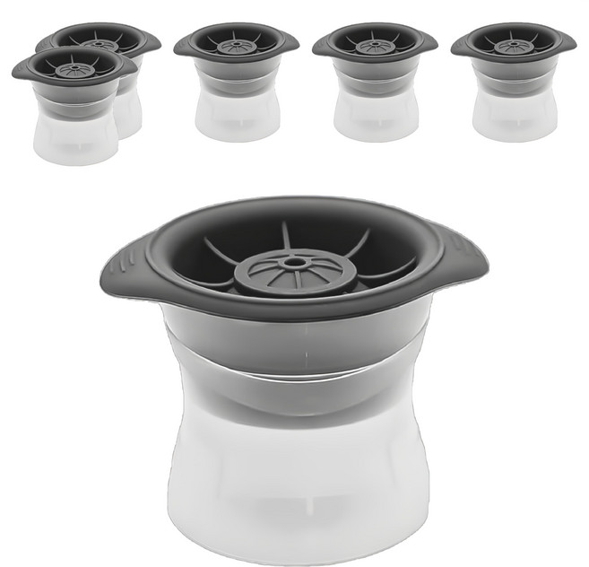 小麥購物 矽膠製冰球 36g, Y742, 6個