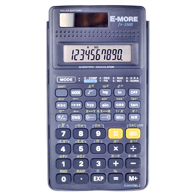 E-MORE 工程型計算機 14 x 7.3 x 2cm, FX-330S, 1個