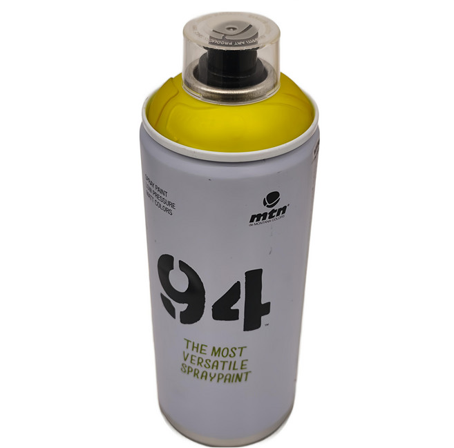 mtn 94噴漆 ETHEREAL YELLOW mtn-141321, 光譜黃, 1瓶