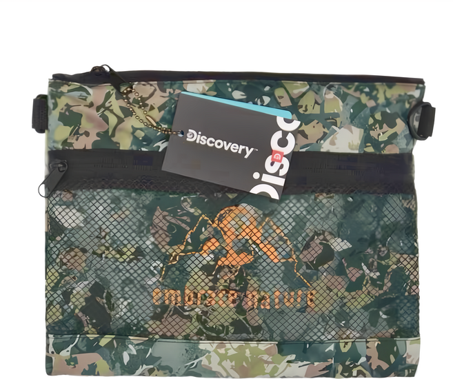 Discovery 極輕機能SACOCHE斜背包 IVAN, 暗夜迷彩