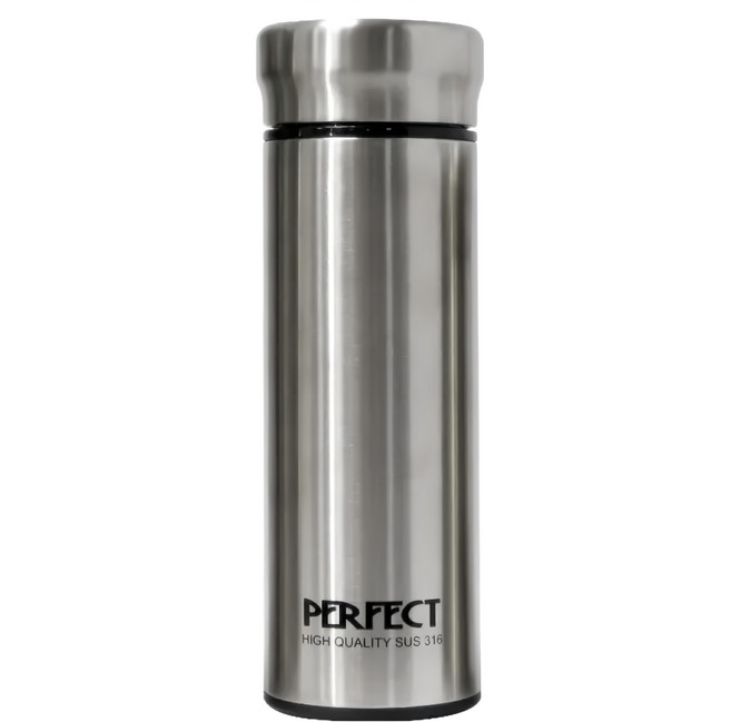 PERFECT 理想 品味316全鋼真空杯, 星鑽銀, 500ml, 1個