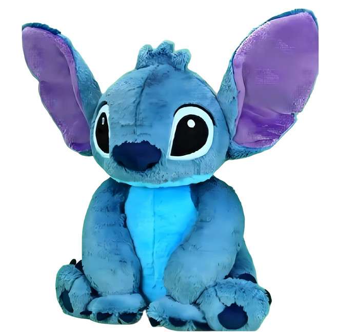 KHTOY 坐姿史迪奇娃娃 12吋 電影版, 顏色隨機, 1個