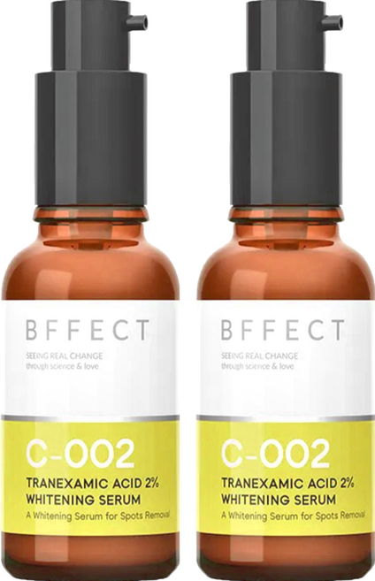 BFFECT 修修瓶 2%傳明酸淡斑美白精華, 2件, 30ml