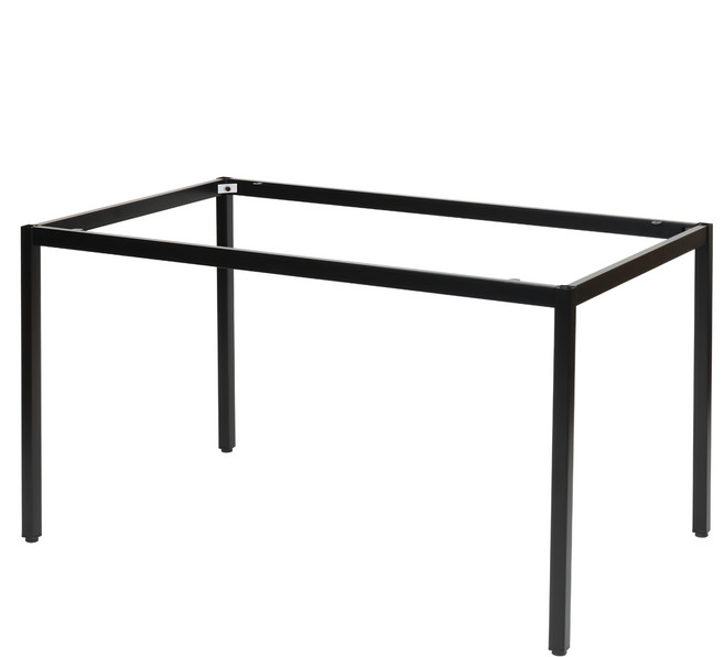 Dori Furniture 30mm方管 1200x600 鋼製桌架, 黑色, 1個